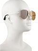 Gucci Aviator Mirrored Sunglasses