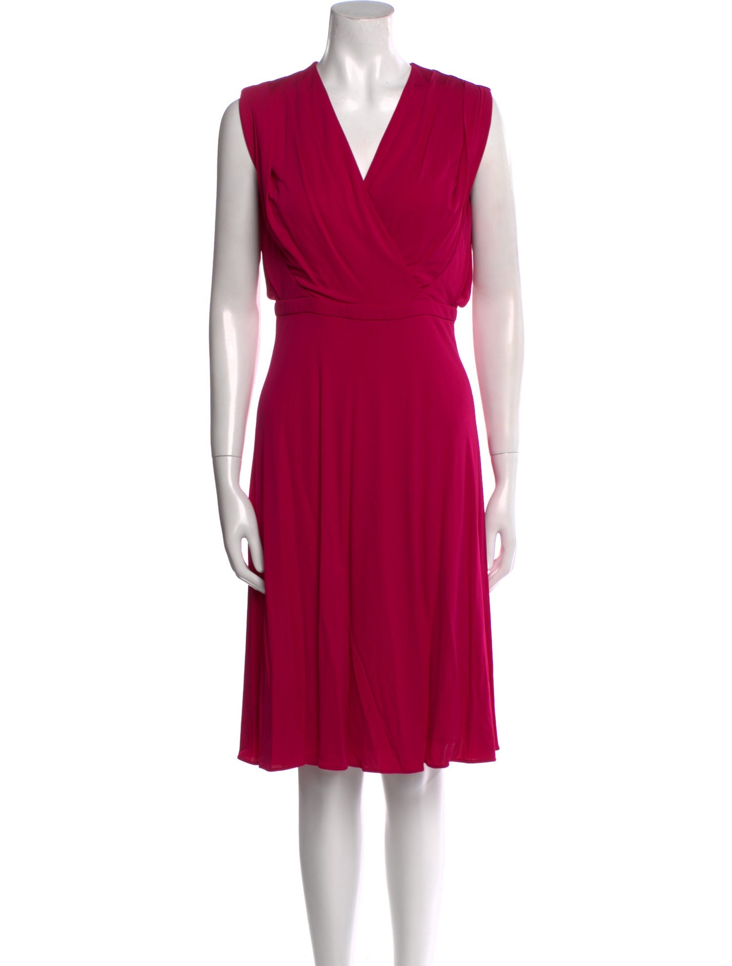 Gucci V-Neck Knee-Length Dress