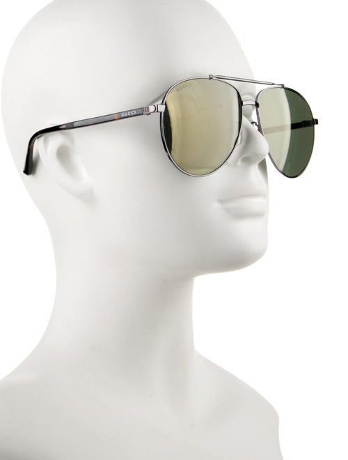 Gucci Aviator Tinted Sunglasses