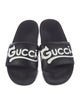 Gucci Leather Printed Slides