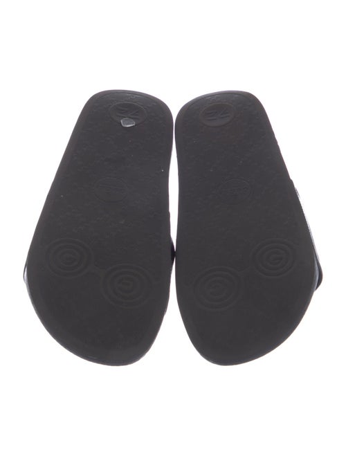 Gucci Leather Printed Slides