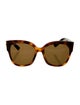 Gucci Square Tinted Sunglasses