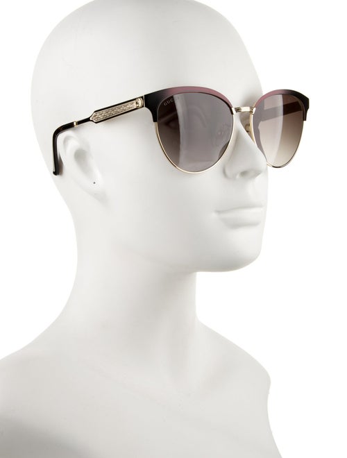 Gucci Round Gradient Sunglasses