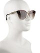 Gucci Round Gradient Sunglasses