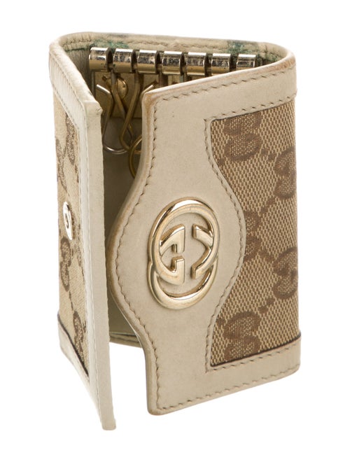 Gucci GG Canvas 6 Ring Key Holder