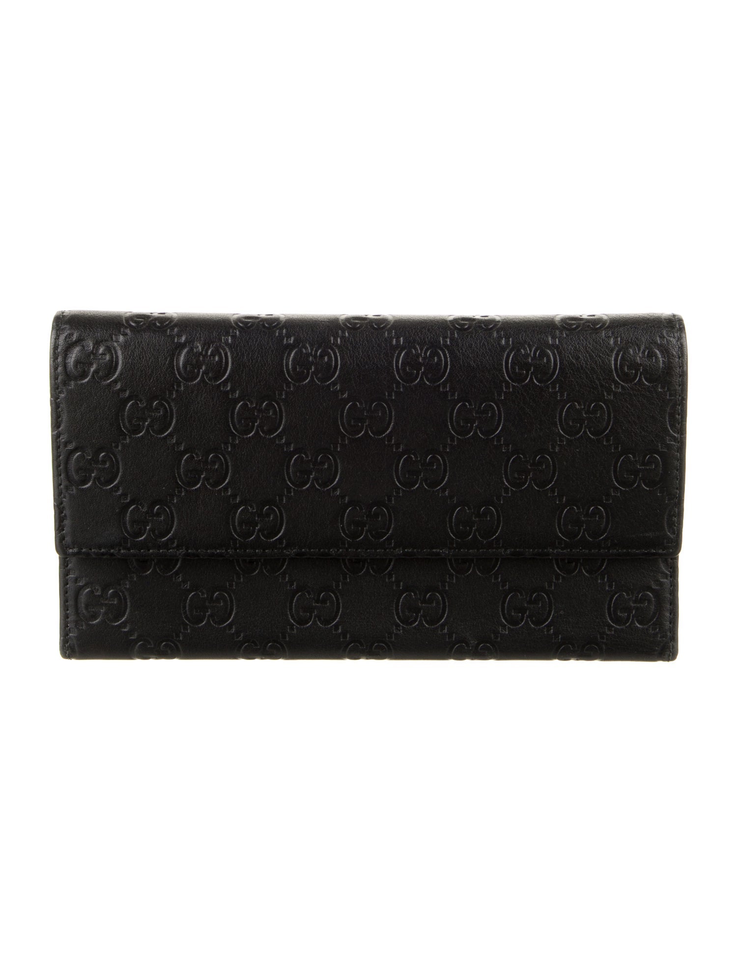 Gucci GG Signature Leather Trifold Wallet
