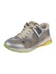 Gucci Leather Mesh Accents Sneakers