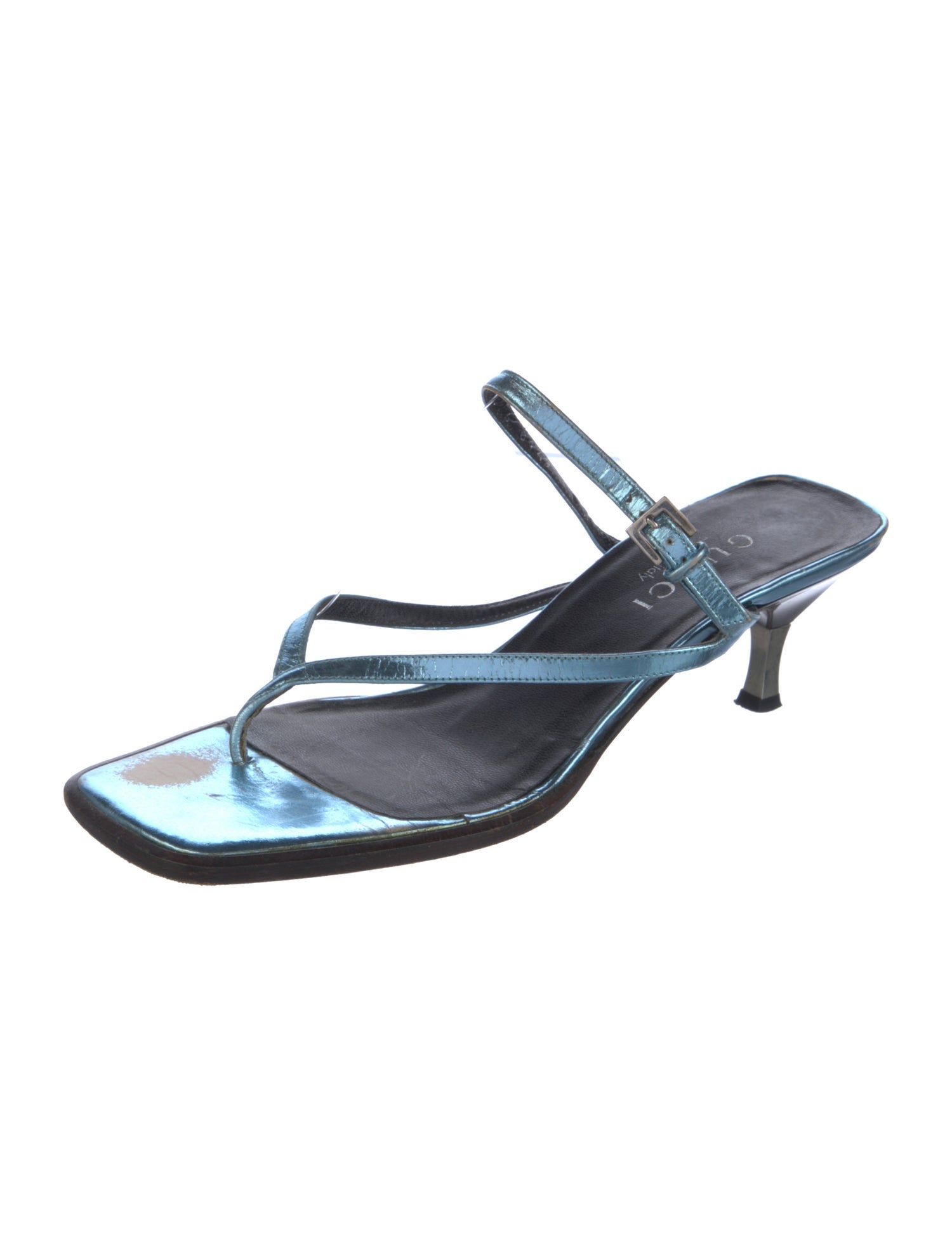 Gucci Leather Slides