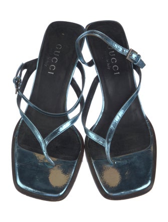 Gucci Leather Slides