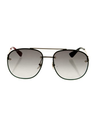 Gucci Aviator Gradient Sunglasses