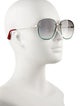 Gucci Aviator Gradient Sunglasses