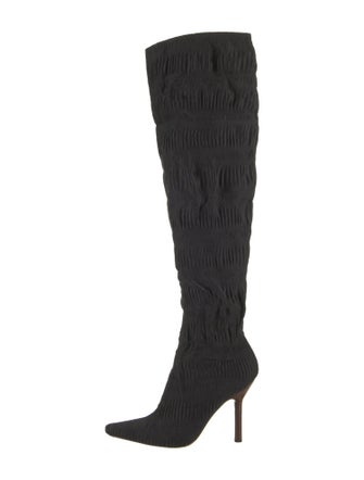 Gucci Leather Sock Boots