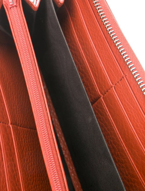 Gucci Late 2000's - Early 2010's GG Canvas Continental Wallet