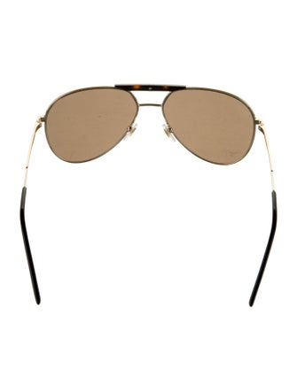 Gucci Aviator Mirrored Sunglasses