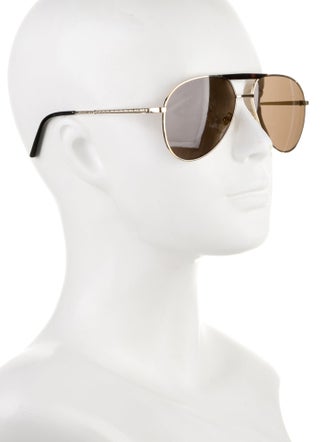Gucci Aviator Mirrored Sunglasses