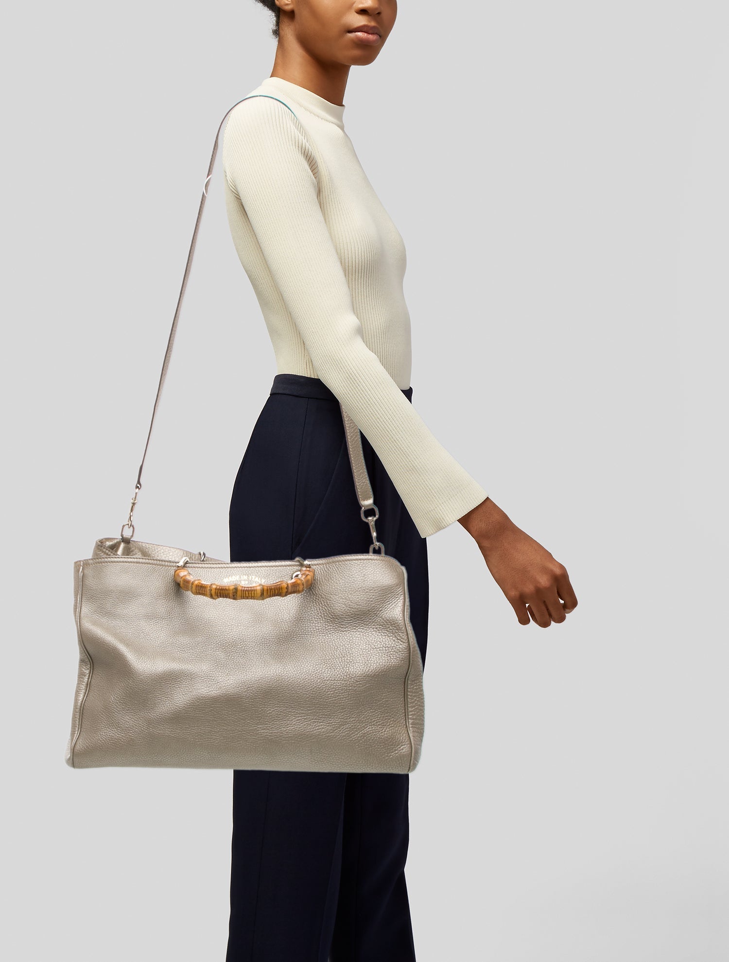 Gucci Bamboo Bamboo Shopper