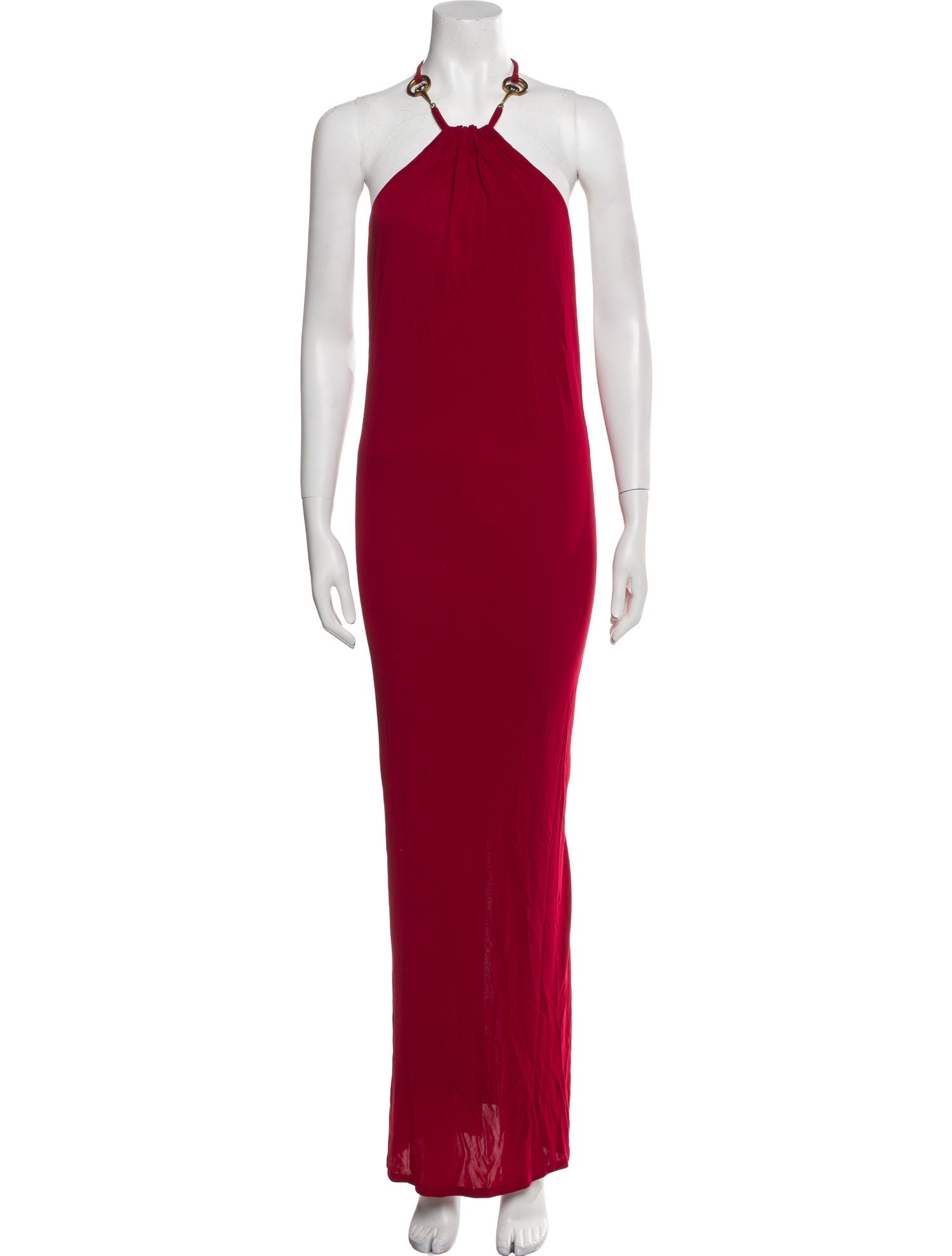 Gucci Halterneck Long Dress