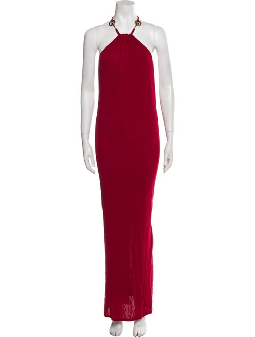 Gucci Halterneck Long Dress
