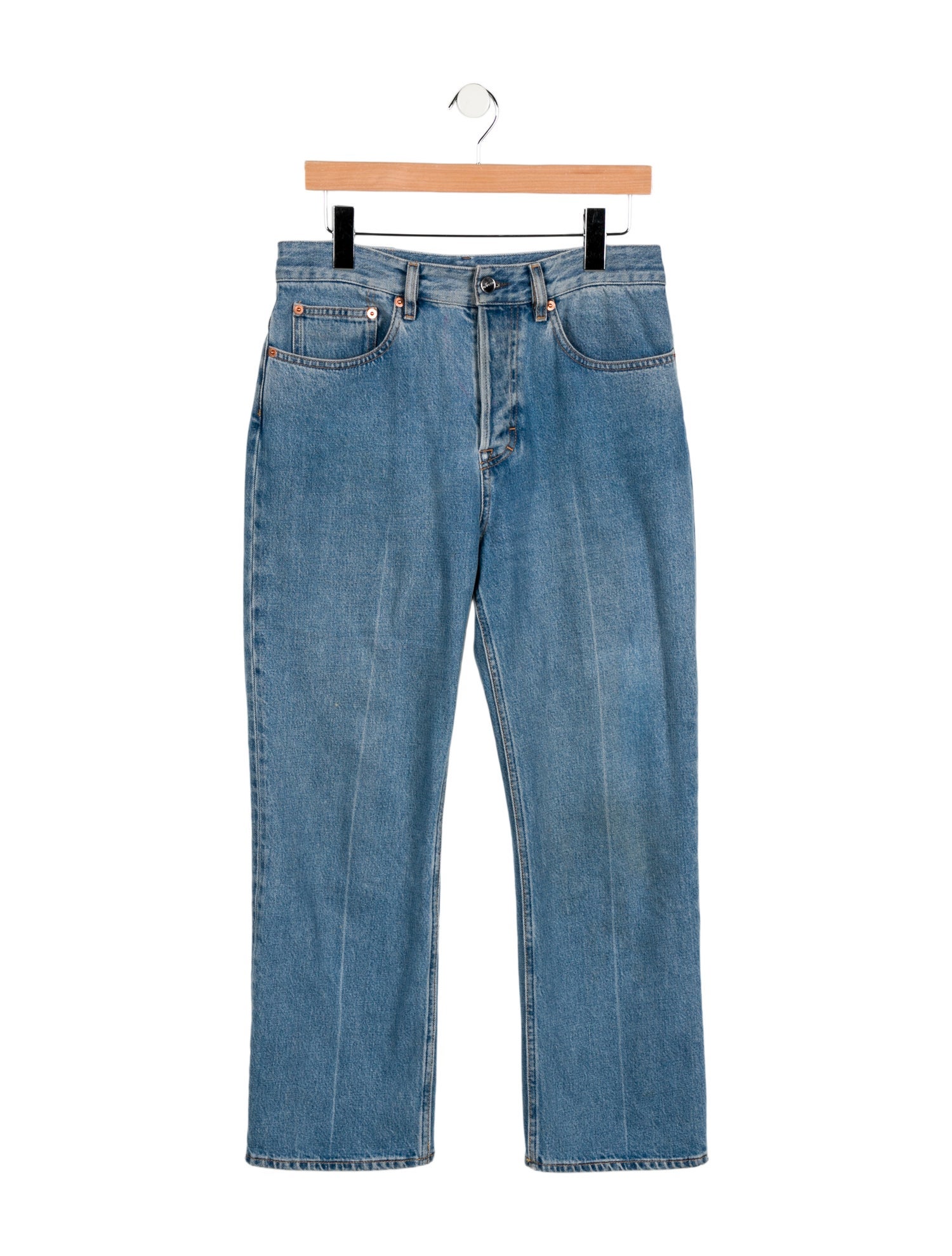 Gucci High-Rise Wide Leg Jeans