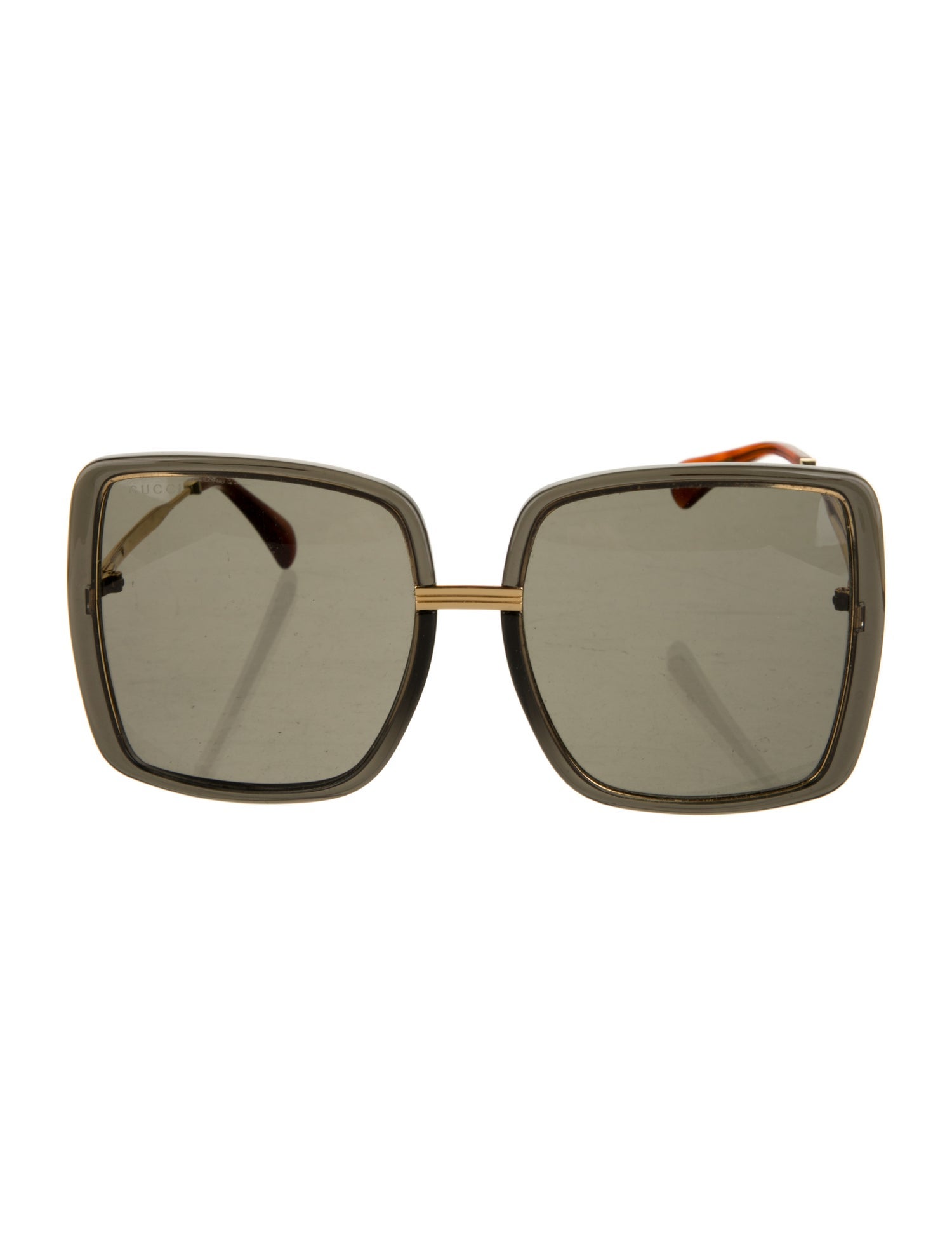 Gucci Interlocking G Logo Oversize Sunglasses