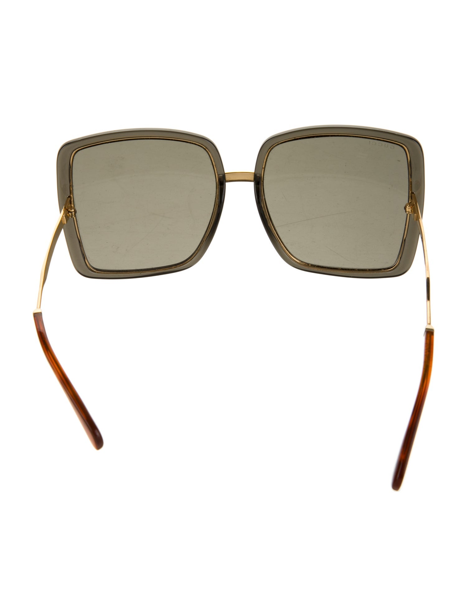 Gucci Interlocking G Logo Oversize Sunglasses