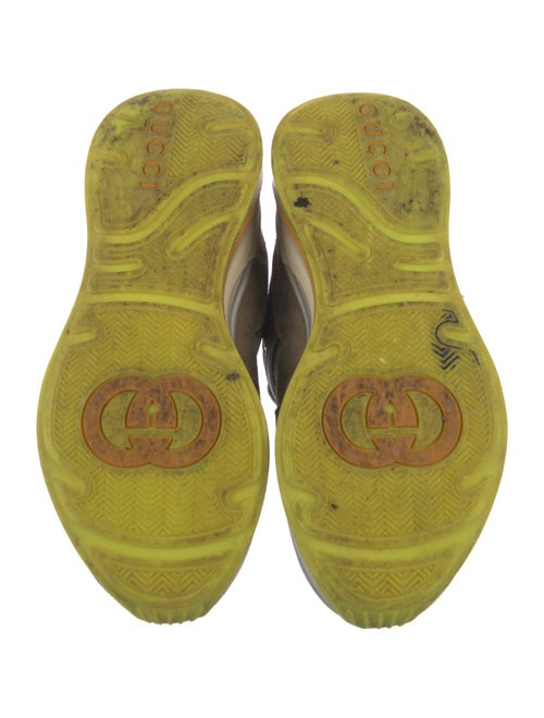 Gucci Leather Mesh Accents