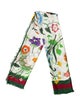 Gucci Silk Floral Print Scarf