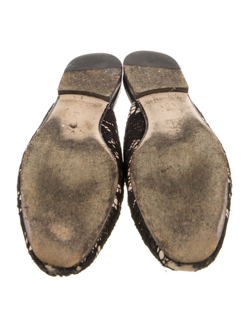 Gucci 1955 Horsebit Accent Lace Mules