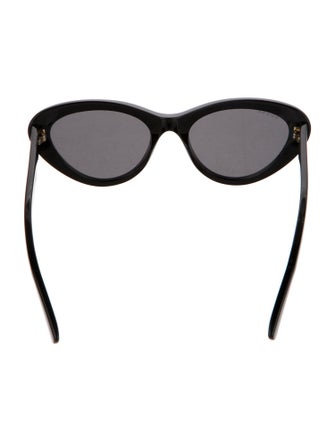 Gucci Double G Logo Cat-Eye Sunglasses