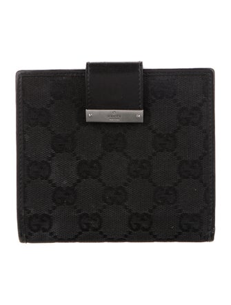 Gucci GG Canvas Canvas Compact Wallet