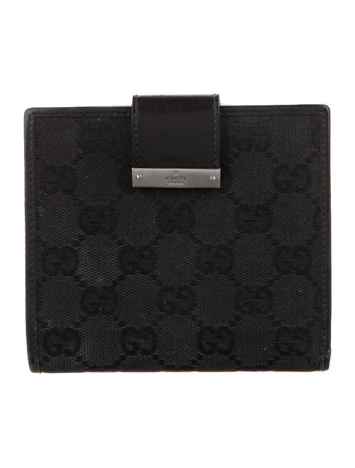 Gucci GG Canvas Canvas Compact Wallet