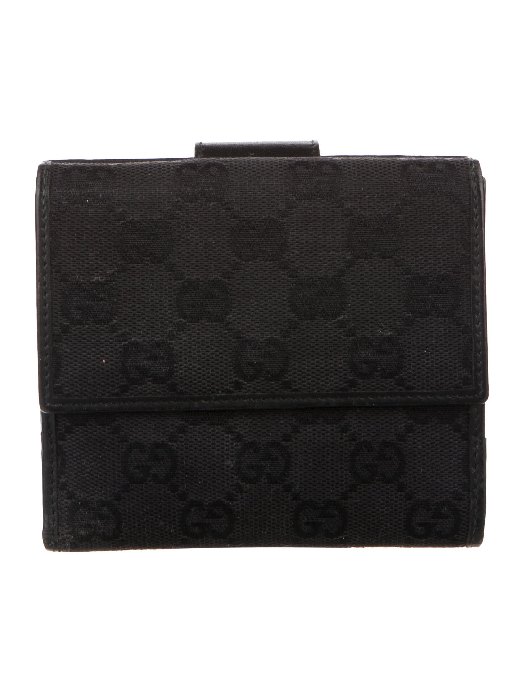 Gucci GG Canvas Canvas Compact Wallet