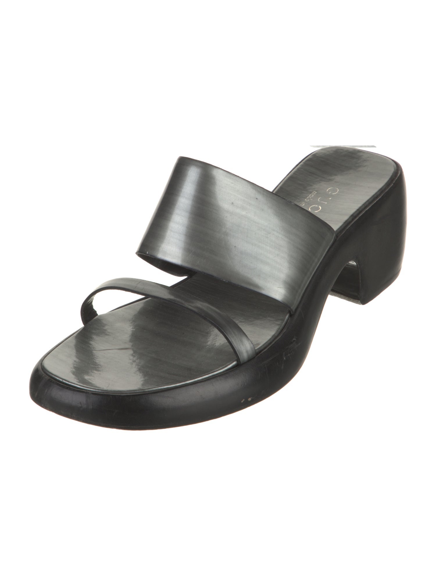 Gucci Leather Slides