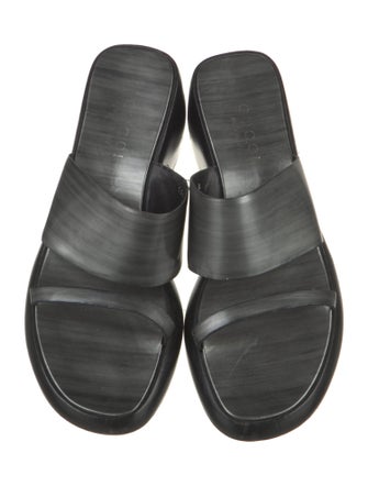 Gucci Leather Slides