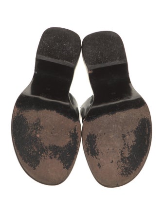 Gucci Leather Slides