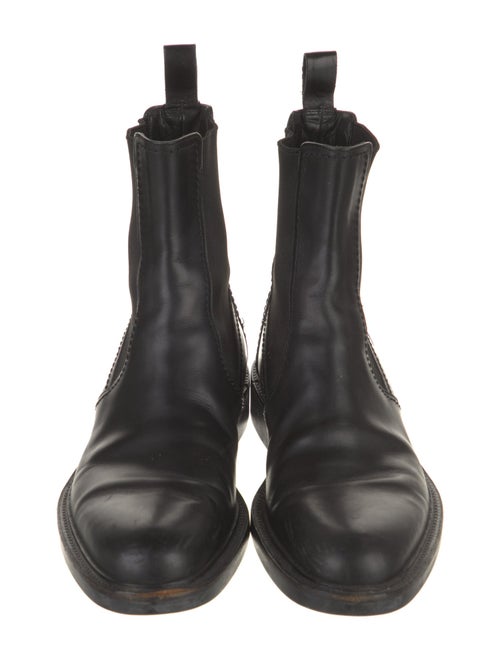 Gucci Leather Chelsea Boots