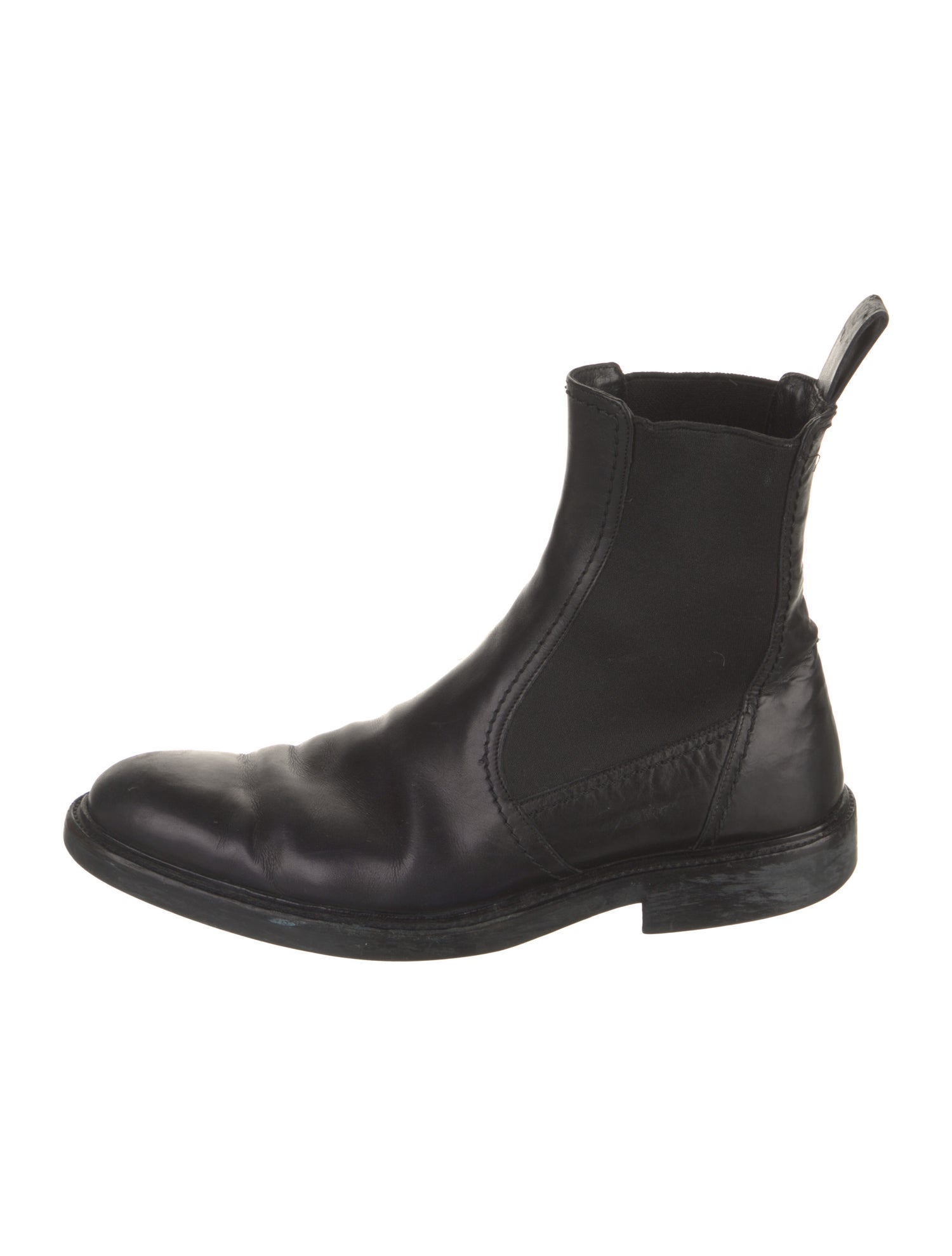 Gucci Leather Chelsea Boots