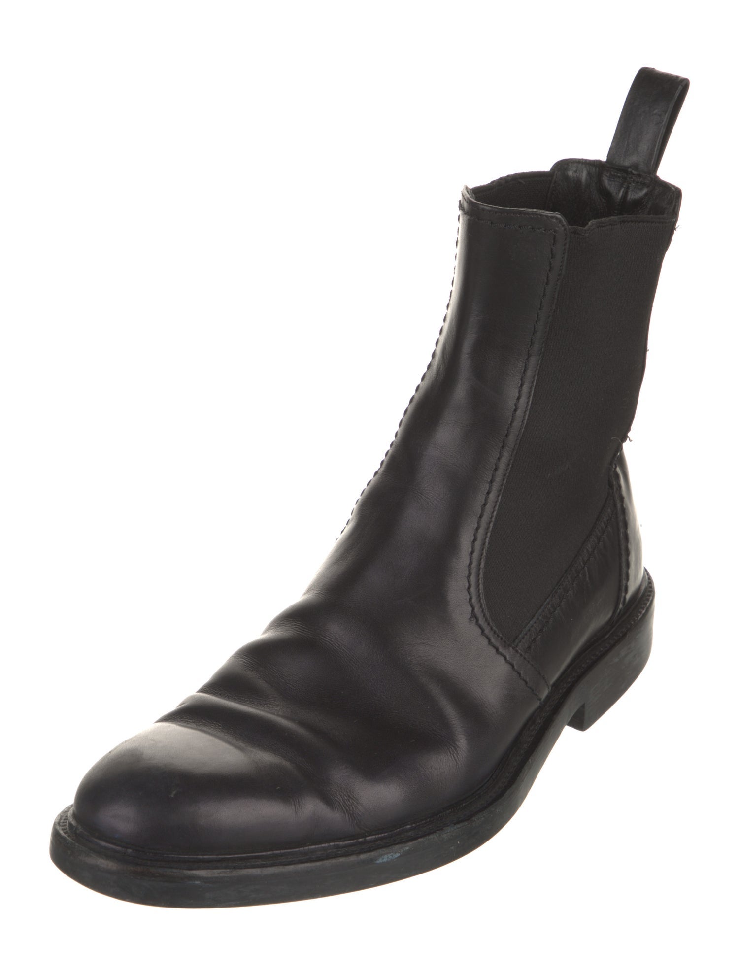 Gucci Leather Chelsea Boots