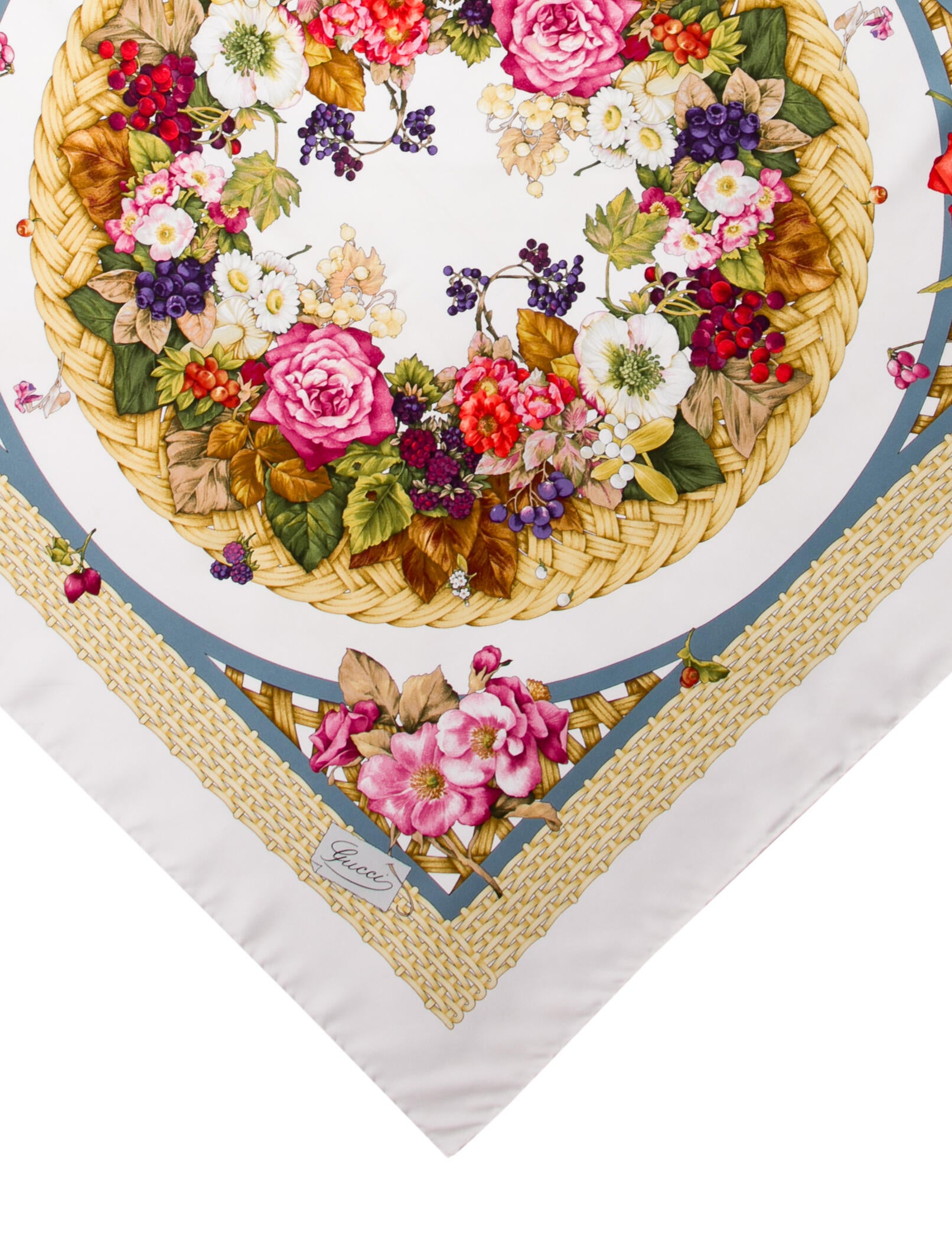 Gucci Silk Printed Scarf