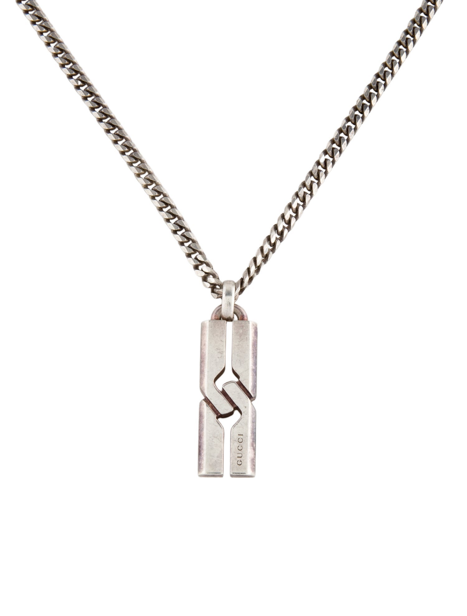 Gucci Knot Pendant Necklace