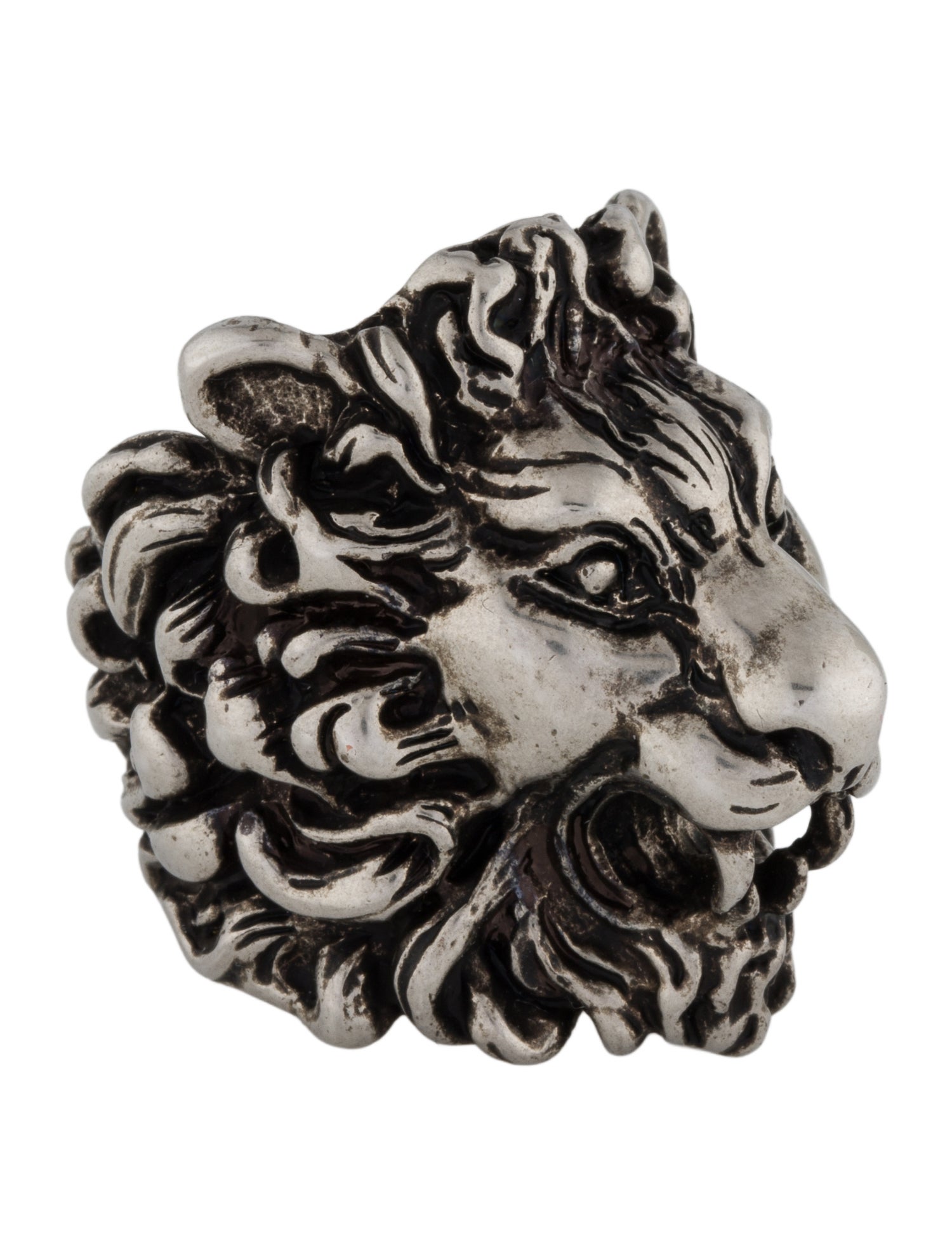 Gucci Lion Head Cocktail Ring
