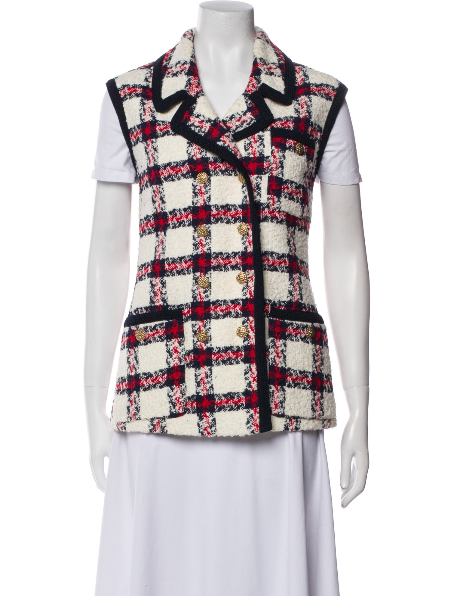 Gucci 2021 Tweed Vest