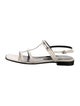 Gucci Leather T-Strap Sandals