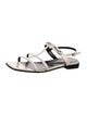 Gucci Leather T-Strap Sandals
