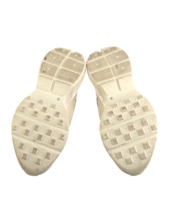 Gucci Web Accent Leather Chunky Sneakers