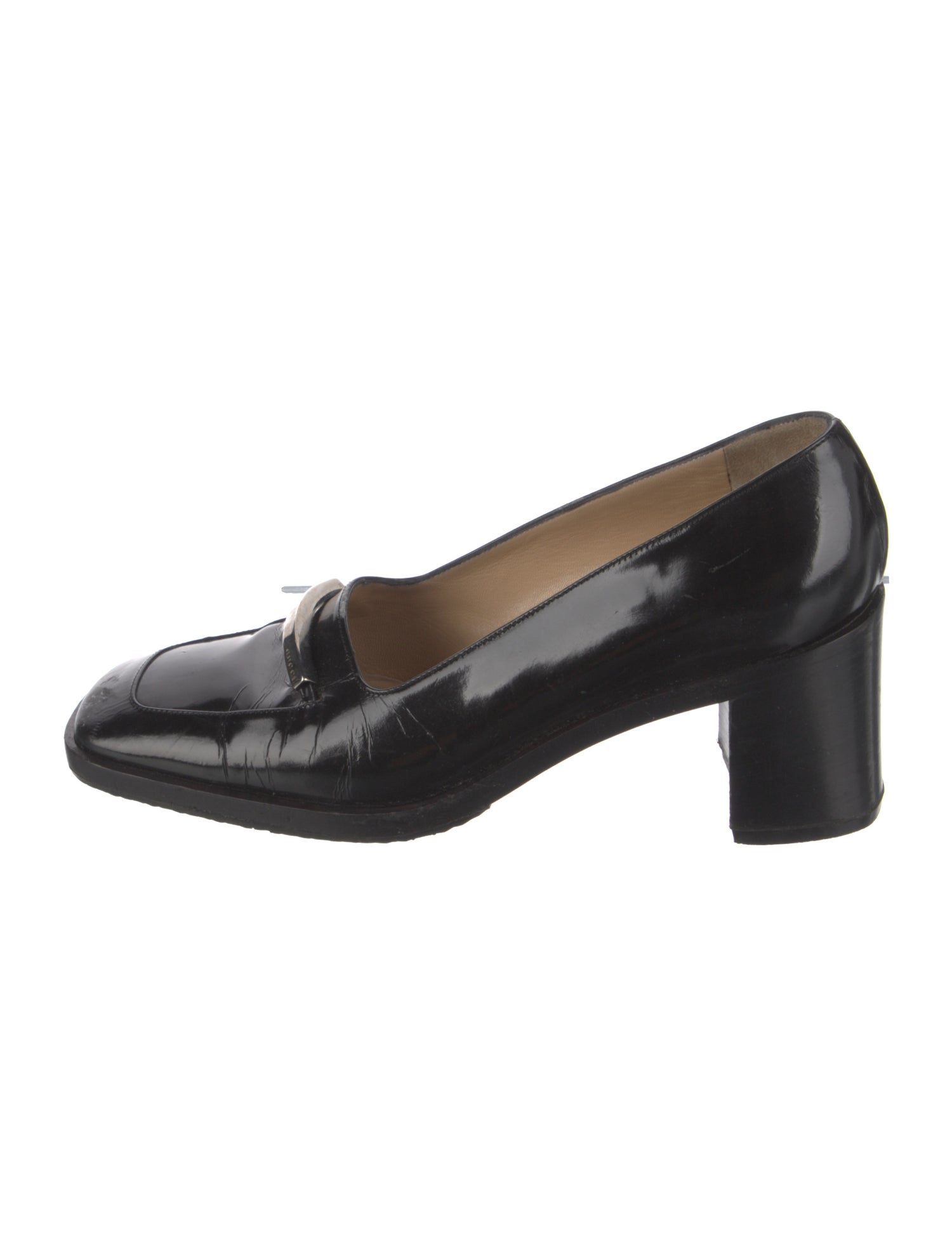Gucci Vintage Patent Leather Pumps