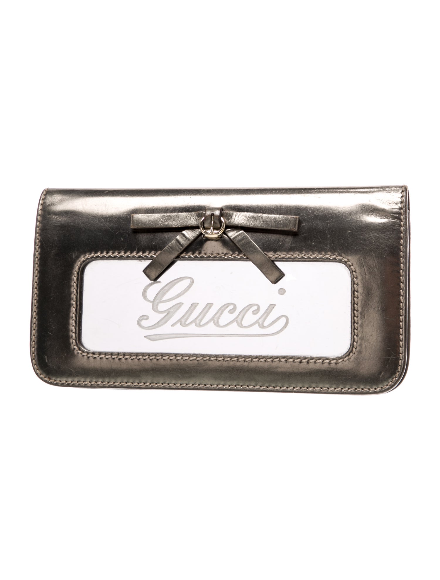 Gucci Patent Leather Clutch