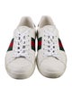 Gucci Sylvie Web Accent Leather Sneakers