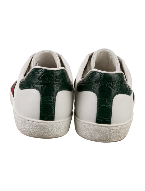 Gucci Sylvie Web Accent Leather Sneakers