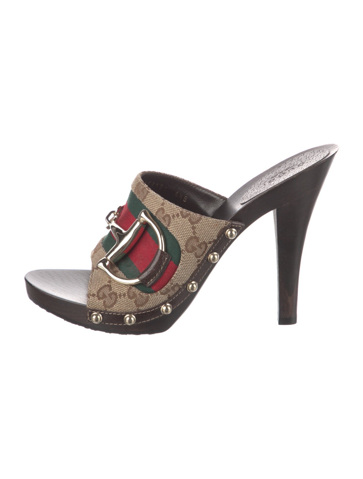 Gucci GG Canvas Canvas Slides